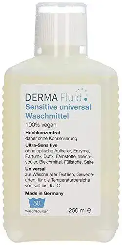 Öko-Waschmittel Derma Fluid Sensitive ohne Duftstoffe und Zusatzstoffe