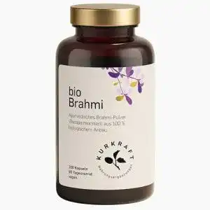 Brahmi Bio Kapseln 180 Stück, 500mg pro Kapsel, ETO-getestet