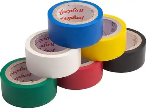 Isolierband Meister 3,3 m x 19 mm, 6er Set in verschiedenen Farben
