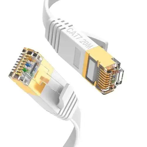 LAN-Kabel 20m GLCON Cat 7 Ethernet Kabel für Netzwerkverbindungen