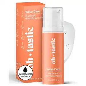 Gleitgel mit Geschmack Ohtastic – Natürliches sensitiv Gleitgel mit Hyaluron
