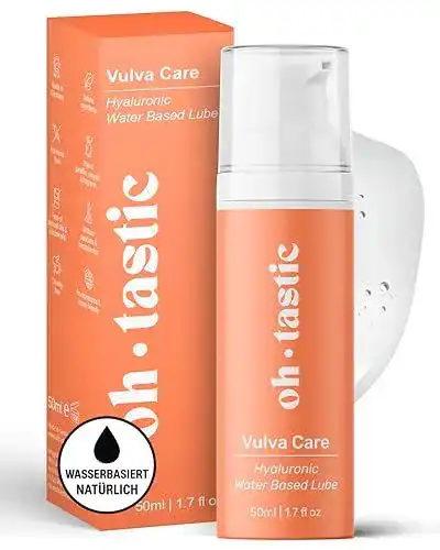 Gleitgel mit Geschmack Ohtastic – Natürliches sensitiv Gleitgel mit Hyaluron