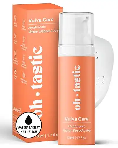 Gleitgel mit Geschmack Ohtastic – Natürliches sensitiv Gleitgel mit Hyaluron