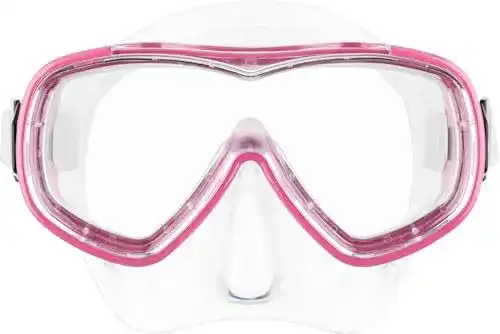 Tauchmaske Cressi Jungen Piumetta Kid Mask, Clear/Pink