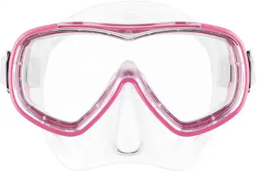 Tauchmaske Cressi Jungen Piumetta Kid Mask, Clear/Pink