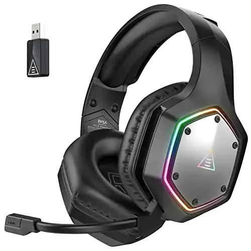 Eksa Wireless Gaming Headset für PS4, PS5 und PC