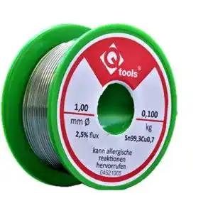 Lötzinn Q Tools 100g mit Flussmittel 1mm