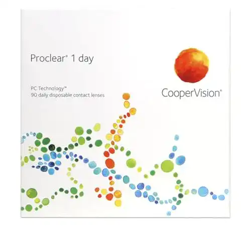 Tageslinsen Cooper Vision Proclear 1 Day weich, 90 Stück
