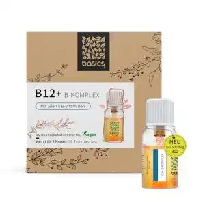 Vitamin B12 Trinkampullen hochdosiert von basics
