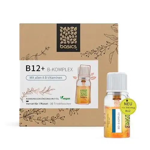 Vitamin B12 Trinkampullen hochdosiert von basics