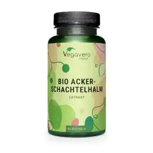 Zinnkraut Kapseln Vegavero Bio Ackerschachtelhalm 1000 mg