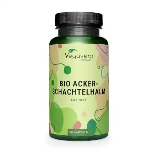 Zinnkraut Kapseln Vegavero Bio Ackerschachtelhalm 1000 mg