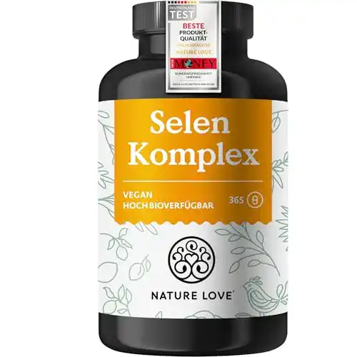 Selen Komplex Nature Love 200µg Vegan Hochdosiert