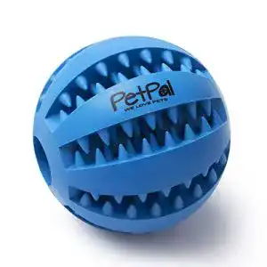 Hundespielzeug PetPäl Hundeball mit Zahnpflege-Funktion