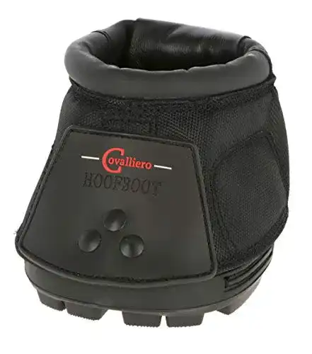 Hufschuhe Kerbl Covalliero Gr. 5 in Schwarz für Hufbreite 125-129 mm