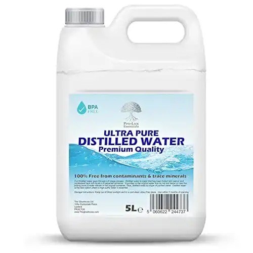 Destilliertes Wasser von The Glowhouse 100 % rein