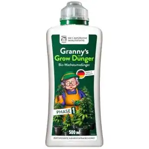 Cannabis Dünger Granny’s Weed – GRANNY’S Grow Dünger für Pflanzen