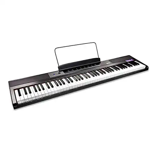 RockJam 88-Tasten Digitalpiano mit halbgewichteten Tasten