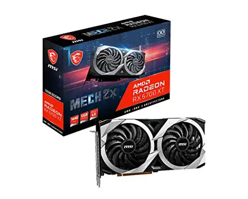 MSI Radeon RX 6700 XT MECH 2X 12G OC Grafikkarte im Vergleich