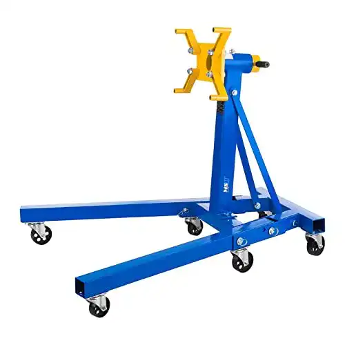 Motorständer MSW Motor Technics bis 900 kg mit 6 beweglichen Rädern