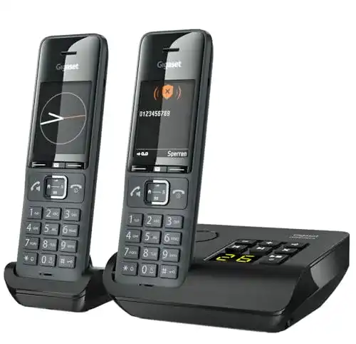 Schnurloses Telefon Gigaset Comfort 520A Duo mit Anrufbeantworter