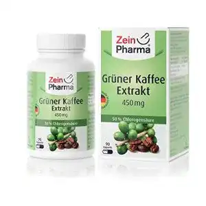 Grüner Kaffee Zein Pharma Extrakt Kapseln 450 mg
