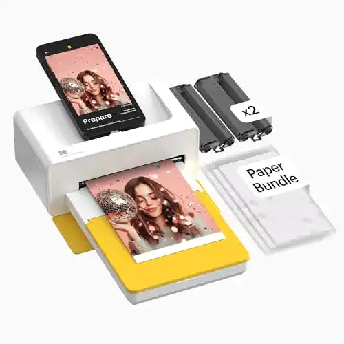 Bluetooth-Drucker Kodak Dock Plus 4Pass-Fotodrucker 10 x 15 cm