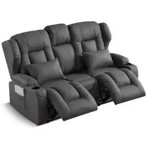 Relaxsofa Samery Relaxsessel mit Liegefunktion und Getränkehalter