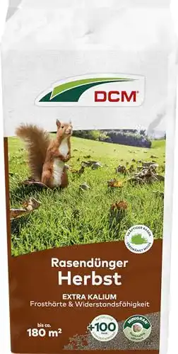 Cuxin DCM Rasendünger für den Herbst, Langzeitdünger 9 kg