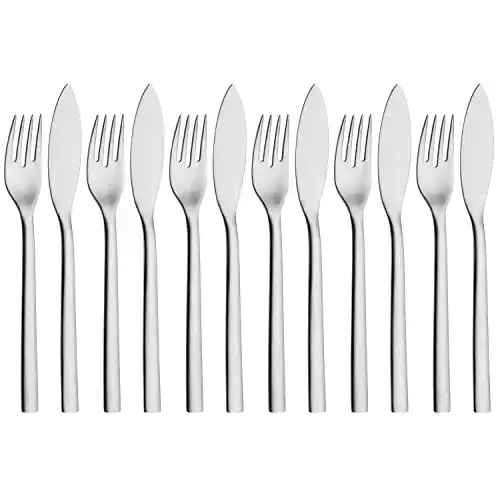 WMF Nuova Fischbesteck Set 12-teilig für 6 Personen