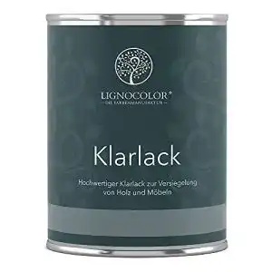 Klarlack Lignocolor für die Versiegelung von Möbel- und Holzoberflächen