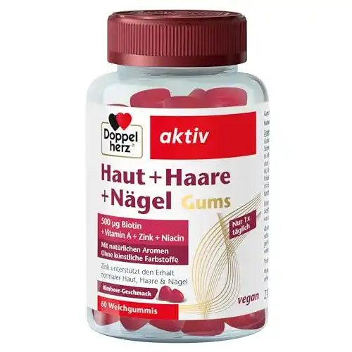 Haar-Gummibärchen Doppelherz Haut, Haare und Nägel Gums
