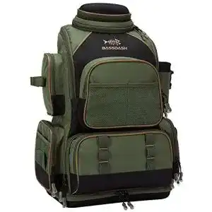 Angelrucksack für Spinnfischen von Bassdash mit Regenhülle