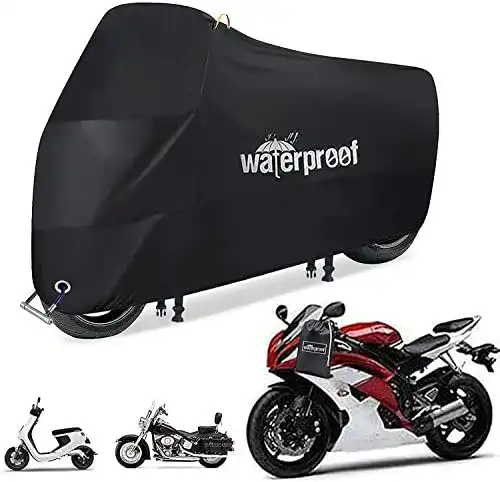 Motorradabdeckplane Enzeno 300D für optimalen Schutz