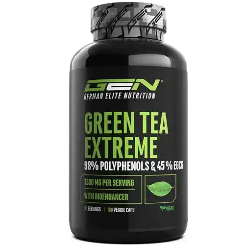 Grüne Tee Kapseln von German Elite Nutrition Green Tea Extreme