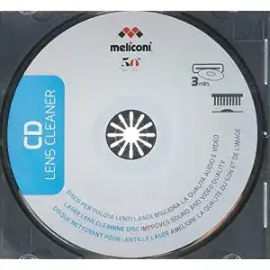 Reinigungs-CD Meliconi CD Lens Cleaner für Laser von CD-Wiedergabegeräten
