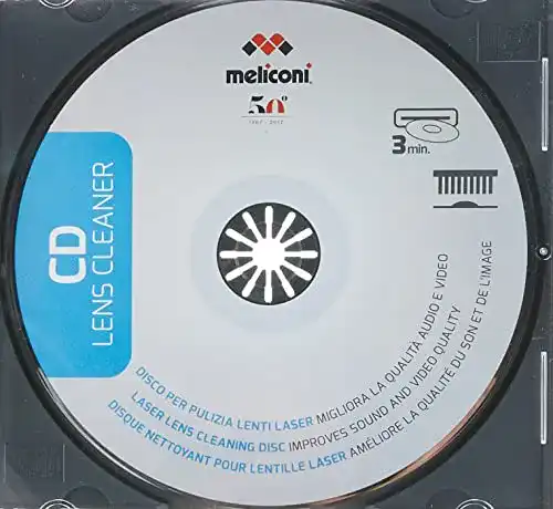 Reinigungs-CD Meliconi CD Lens Cleaner für Laser von CD-Wiedergabegeräten