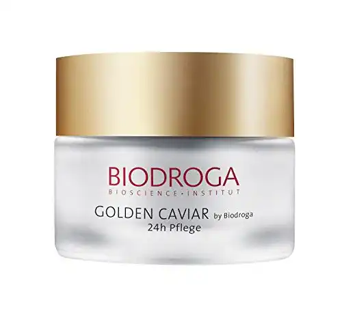 Biodroga Kaviar-Gesichtscreme mit goldenen Kaviar 24 Stunden 50 ml