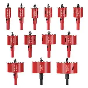 Lochsägen-Set flintronic 19-teilig für verschiedene Materialien