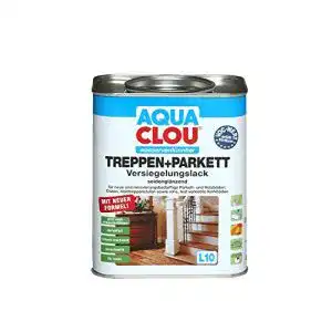 Parkettlack Clou Aqua für Treppen und Holzoberflächen