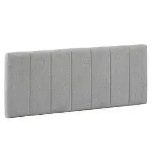 Bettkopfteil Marckonfort Creta grau gepolstert 140×60 cm