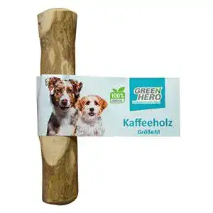 Kauholz Hund Green Hero Kaffeeholz Kaustab Größe M, 18 cm