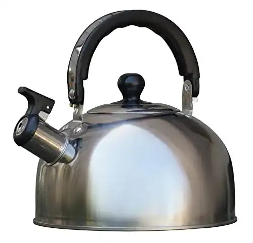 Wasserkessel Provance Teekessel Flötenkessel Edelstahl 2,0 Liter