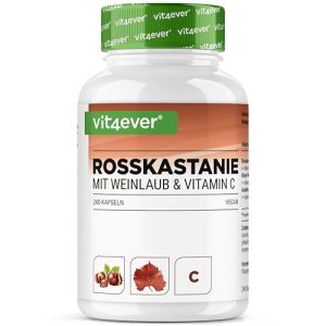 Rosskastanienextrakt Vit4ever – 240 Kapseln mit 1330 mg Extrakt