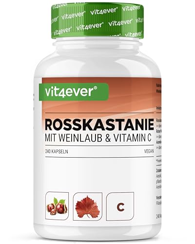 Rosskastanienextrakt Vit4ever – 240 Kapseln mit 1330 mg Extrakt