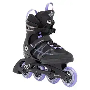 K2 Damen Inline Skates Alexis 80 Pro – Schwarz-Lavendel