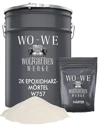 Pflasterfugenmörtel wasserundurchlässig Wo-We 2K Epoxidharz Mörtel 10Kg