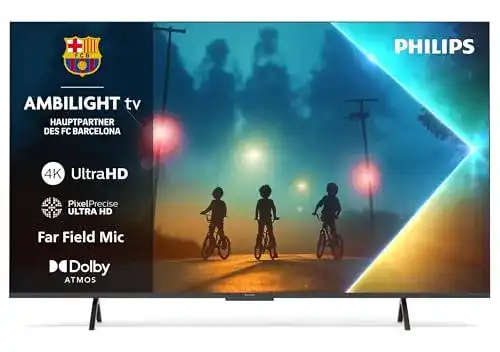 Philips Fernseher 65 Zoll Ambilight 65PUS8200 4K LED Smart TV