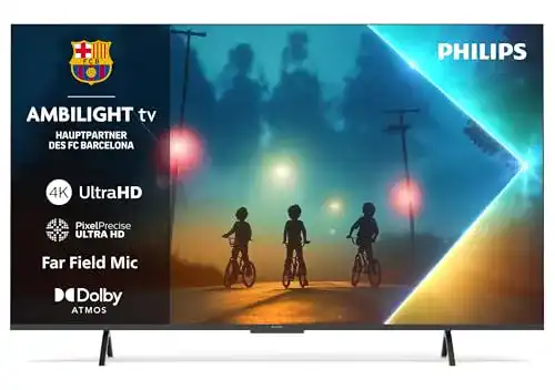 Philips Fernseher 43 Zoll Ambilight 43PUS8200 4K LED Smart TV