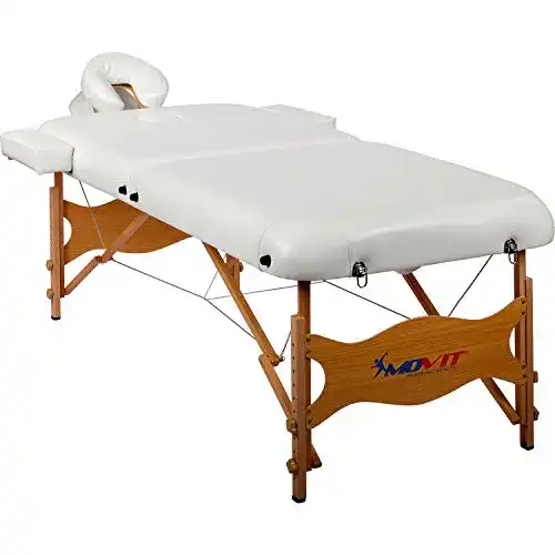 Massageliege Movit Deluxe mit Tasche, 80 cm Breite, 8 cm Polsterung
